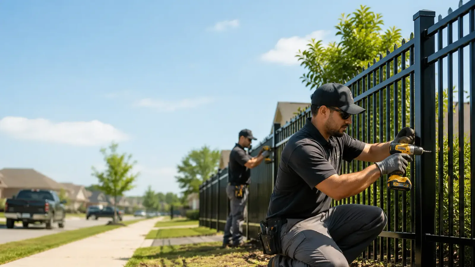Metal Fence Installation in Denmark, ME